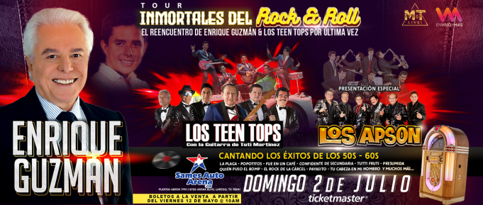 Immortales Del Rock & Roll: Enrique Guzman, Teen Tops & Los Apson