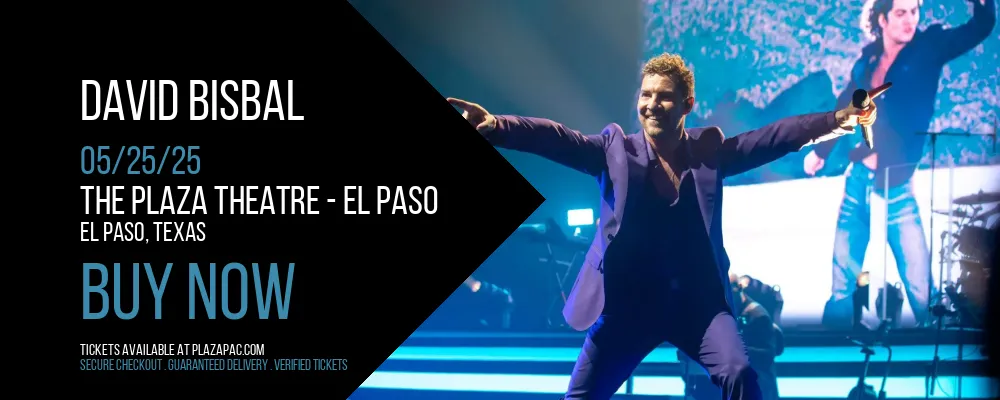 David Bisbal at The Plaza Theatre