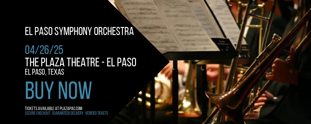 El Paso Symphony Orchestra at The Plaza Theatre